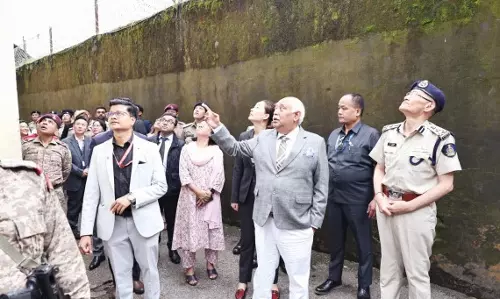 Sikkim  के मुख्य न्यायाधीश ने रोंगयेक स्थित राज्य केंद्रीय कारागार का दौरा किया
