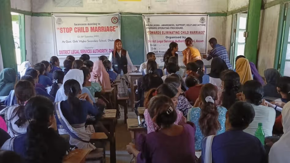 Assam : धुबरी ने बाल विवाह के खिलाफ आवाज उठाई, शिक्षा और कानूनी कार्रवाई का आग्रह किया