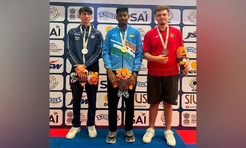 ISSF जूनियर विश्व कप: भारत के 16 वर्षीय जोनाथन ने पुरुषों की 10 मीटर एयर पिस्टल स्पर्धा का खिताब जीता