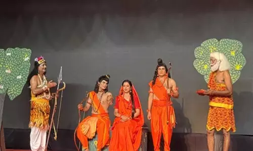 निषादराज की भक्ति से गूंज उठा अयोध्या का रामकथा पार्क निषादराज की भक्ति से गूंज उठा अयोध्या का रामकथा पार्क