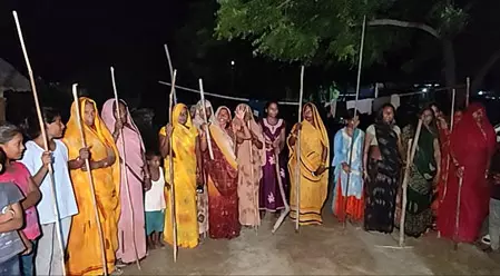 भेड़ियों के आतंक से कांप रहा इलाका, बच्चों की हिफाजत के लिए लाठी-डंडे लेकर रातभर पहरा देतीं हैं महिलाएं भेड़ियों के आतंक से कांप रहा इलाका, बच्चों की हिफाजत के लिए लाठी-डंडे लेकर रातभर पहरा देतीं हैं महिलाएं