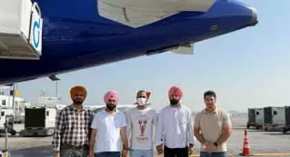 Punjab: वांछित बब्बर खालसा आतंकवादी को अबू धाबी से प्रत्यर्पित किया गया Punjab: वांछित बब्बर खालसा आतंकवादी को अबू धाबी से प्रत्यर्पित किया गया