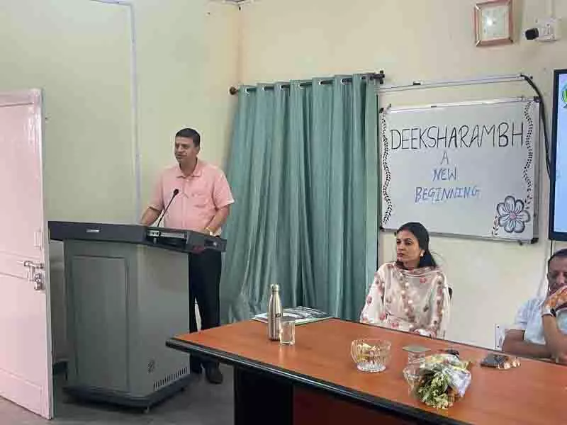 Palampur University में नए बीएससी छात्रों के लिए प्रेरण कार्यक्रम आयोजित Palampur University में नए बीएससी छात्रों के लिए प्रेरण कार्यक्रम आयोजित