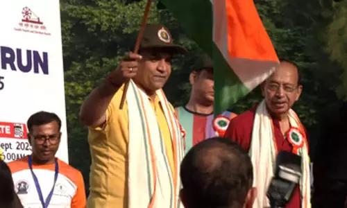 विश्व पर्यटन दिवस पर दिल्ली में 16वीं चैंपियंस रन, कपिल मिश्रा और विजय गोयल रहे शामिल