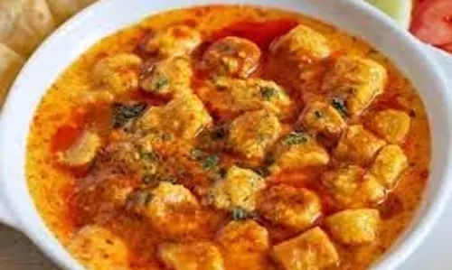 Recipe:जानें राजस्थानी व्यंजन गट्टे की सब्जी बनाने की विधि Recipe:जानें राजस्थानी व्यंजन गट्टे की सब्जी बनाने की विधि