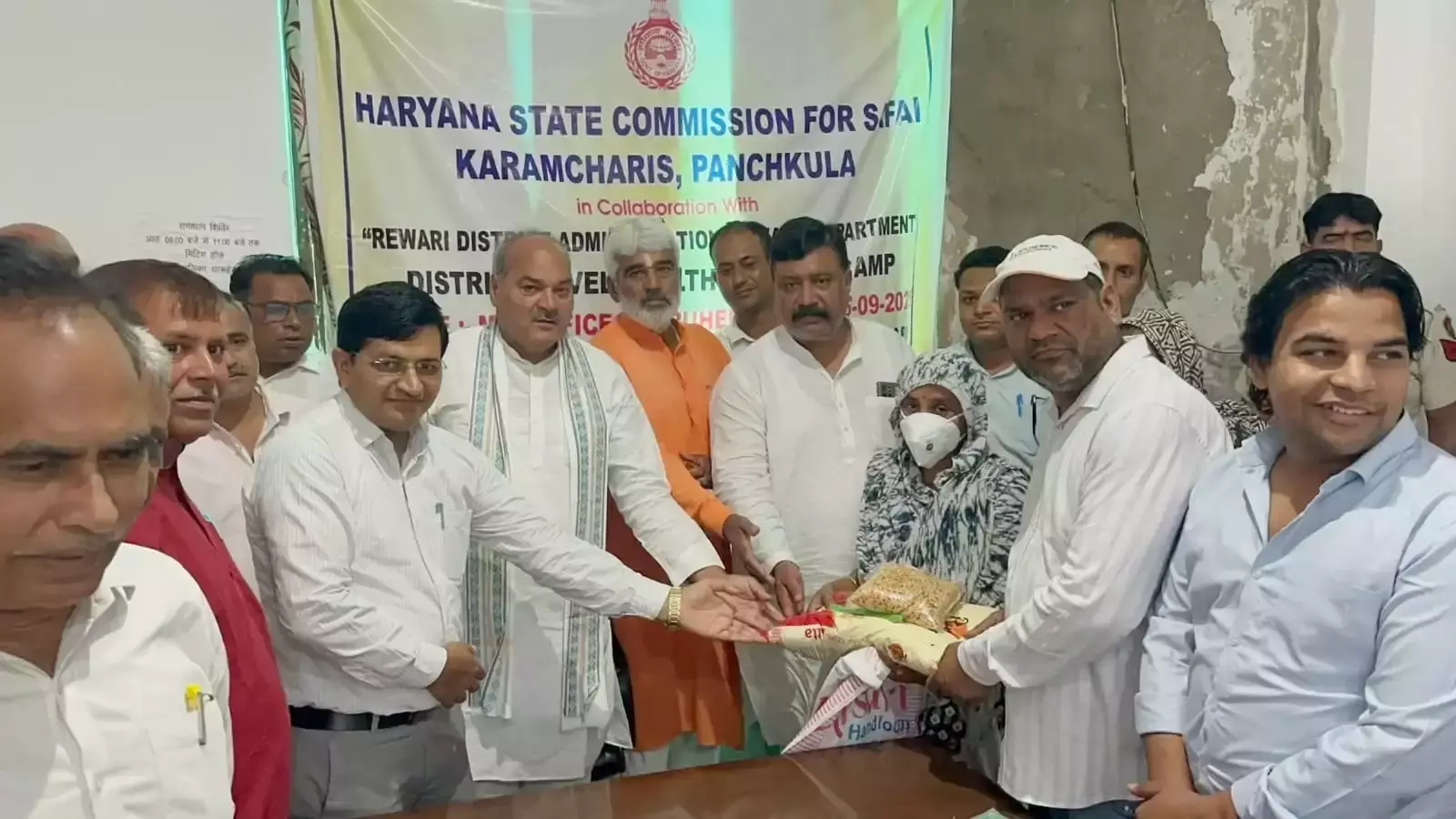 Rewari: सरकार ने सफाई कर्मियों के लिए उठाए अहम कदम: लक्ष्मण यादव