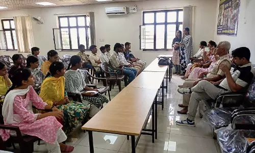 Ganganagar: विद्यार्थियों को दी सुरक्षा एवं साइबर जागरूकता की जानकारी Ganganagar: विद्यार्थियों को दी सुरक्षा एवं साइबर जागरूकता की जानकारी
