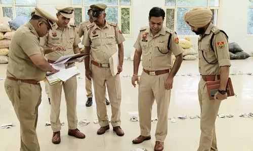 Yamunanagar में बरामद नशीले पदार्थों की जांच की गई
