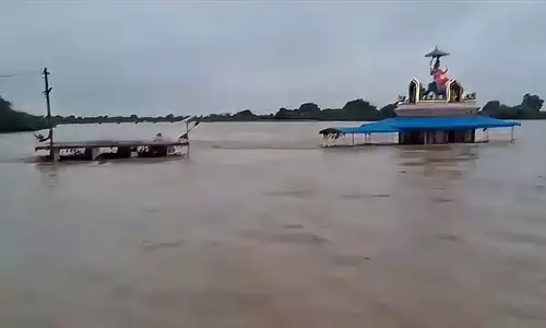 Karnataka ; 8 जिलों में येलो अलर्ट, भीमा नदी के उफान से उत्तर में दहशत