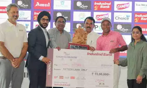बारिश से धुलने के बाद जमाल हुसैन ने Telangana गोलकोंडा मास्टर्स जीता बारिश से धुलने के बाद जमाल हुसैन ने Telangana गोलकोंडा मास्टर्स जीता