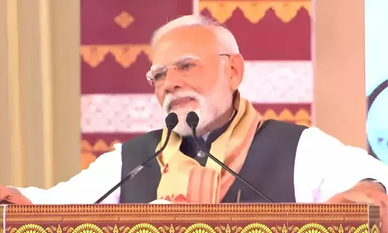 पीएम मोदी ने बीएसएनएल के स्वदेशी 4G नेटवर्क का शुभारंभ किया