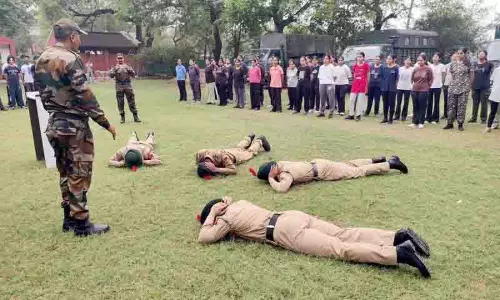 9 NCC कैडेटों को चेन्नई में प्रशिक्षण दिया गया