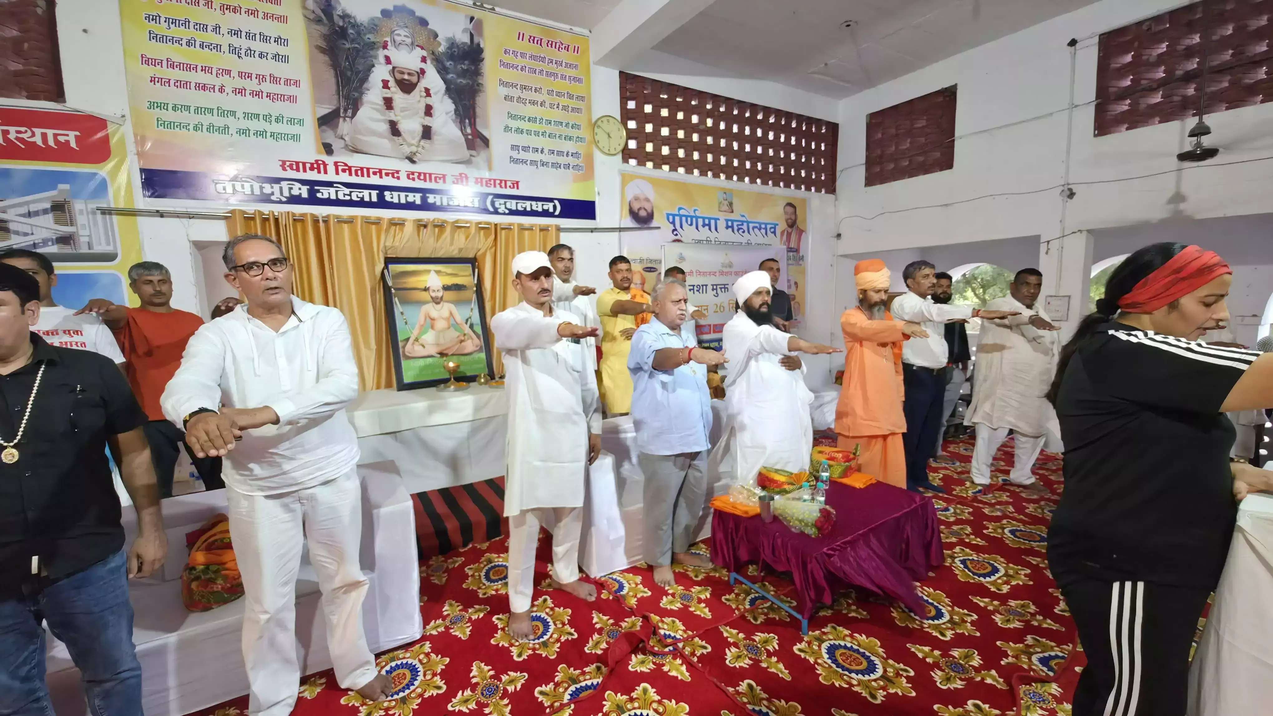 Jhajjar: जटेला धाम से निकला नशा मुक्ति का संदेश