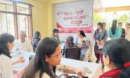 Shimla village में शिवालिक संस्थान के स्वास्थ्य शिविर में 150 लोगों की जांच की गई