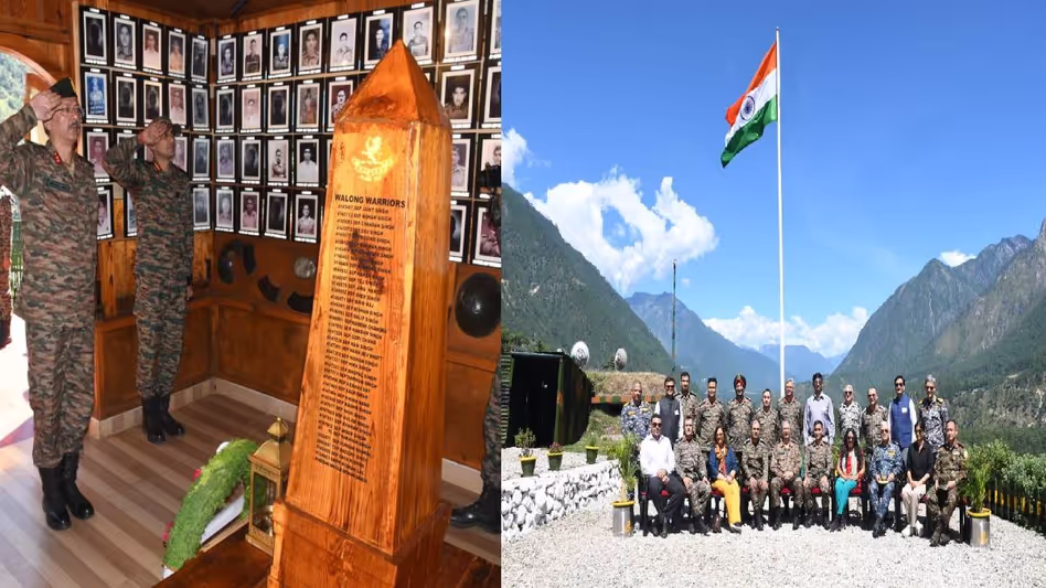 राष्ट्रीय रक्षा कॉलेज के प्रतिनिधिमंडल ने Arunachal के किबिथु का दौरा किया राष्ट्रीय रक्षा कॉलेज के प्रतिनिधिमंडल ने Arunachal के किबिथु का दौरा किया