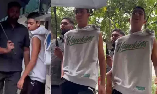 Yug Devgn: पापाराज़ी के पीछा करने से हुई असहजता Yug Devgn: पापाराज़ी के पीछा करने से हुई असहजता