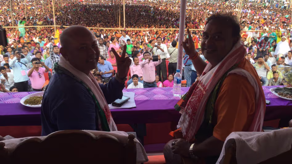 बोडोलैंड टेरिटोरियल काउंसिल चुनाव के बाद हिमंत बिस्वा सरमा ने दावा किया कि बीपीएफ एनडीए का हिस्सा