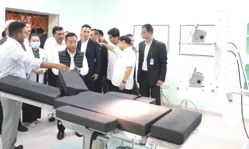 Sikkim : मुख्यमंत्री ने नए नामची जिला अस्पताल का निरीक्षण किया Sikkim : मुख्यमंत्री ने नए नामची जिला अस्पताल का निरीक्षण किया