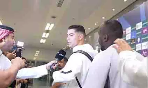Cristiano Ronaldo ने हार के बाद दिखाया मज़ाकिया अंदाज़