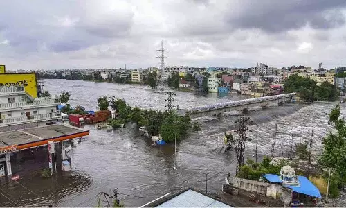 Musi में 30 साल बाद भीषण बाढ़..पुरानापूल में बहाव 13 फीट ऊंचा