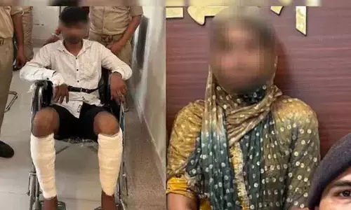 शिक्षिका पर तेजाब से हमला करने वाला व्यक्ति मुठभेड़ में घायल, महिला गिरफ्तार