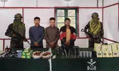 Mizoram: असम राइफल्स ने हथियारों के साथ 3 म्यांमारी नागरिकों को गिरफ्तार किया
