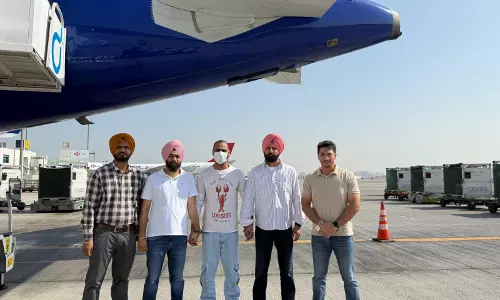 पंजाब पुलिस BKI आतंकवादी परमिंदर सिंह पिंडी को यूएई से प्रत्यर्पण के बाद भारत लेकर आई