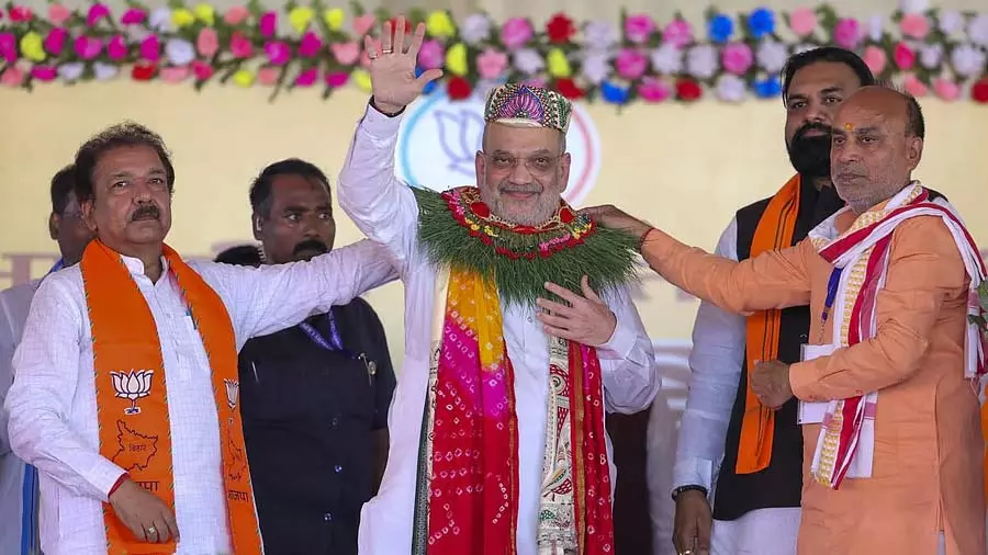 बिहार विधानसभा चुनाव 2025: अमित शाह का कहना है कि घुसपैठियों को राज्य से बाहर निकाल दिया जाएगा बिहार विधानसभा चुनाव 2025: अमित शाह का कहना है कि घुसपैठियों को राज्य से बाहर निकाल दिया जाएगा
