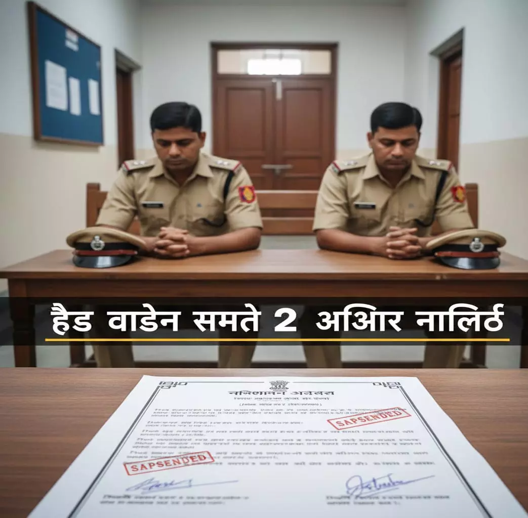 BREAKING: सेंट्रल जेल से फरार हुआ पॉक्सो आरोपी, दो जेल कर्मी सस्पेंड BREAKING: सेंट्रल जेल से फरार हुआ पॉक्सो आरोपी, दो जेल कर्मी सस्पेंड