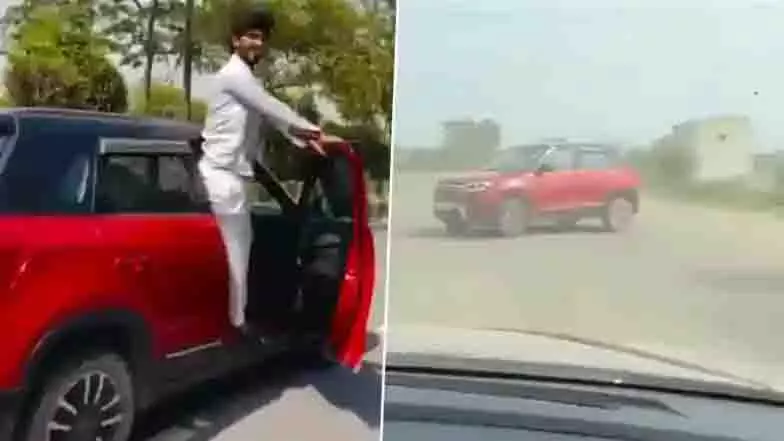 Noida: स्टंट का वीडियो वायरल, वाहन जब्त और जुर्माना Noida: स्टंट का वीडियो वायरल, वाहन जब्त और जुर्माना