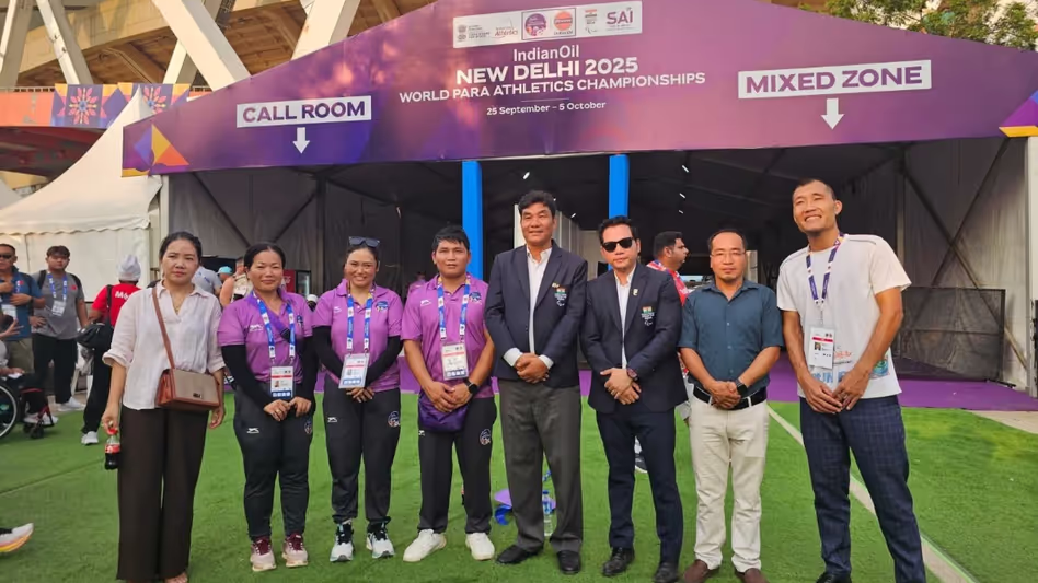 Arunachal : नई दिल्ली में विश्व पैरा एथलेटिक्स चैंपियनशिप में अरुणाचल के अधिकारियों की महत्वपूर्ण भूमिका Arunachal : नई दिल्ली में विश्व पैरा एथलेटिक्स चैंपियनशिप में अरुणाचल के अधिकारियों की महत्वपूर्ण भूमिका