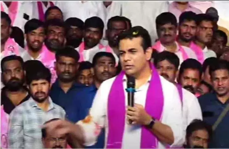 तेलंगाना एक संयुक्त उद्यम सरकार है.. KTR की मार्मिक टिप्पणी तेलंगाना एक संयुक्त उद्यम सरकार है.. KTR की मार्मिक टिप्पणी