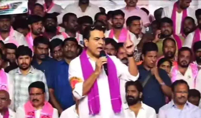 काला बाघ नहीं.. काली लोमड़ी.. KTR का सीएम रेवंत पर व्यंग्य काला बाघ नहीं.. काली लोमड़ी.. KTR का सीएम रेवंत पर व्यंग्य