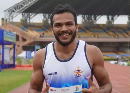 राष्ट्रीय ओपन एथलेटिक्स चैंपियनशिप : मणिकांता ने 100 मीटर में स्वर्ण पदक जीता राष्ट्रीय ओपन एथलेटिक्स चैंपियनशिप : मणिकांता ने 100 मीटर में स्वर्ण पदक जीता