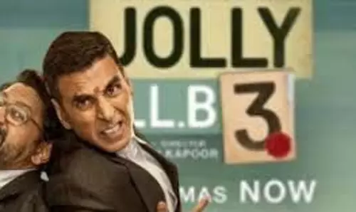 Jolly LLB 3 BO: अक्षय कुमार की जॉली एलएलबी 3 ने 9 दिनों में कमाए इतने करोड़ Jolly LLB 3 BO: अक्षय कुमार की जॉली एलएलबी 3 ने 9 दिनों में कमाए इतने करोड़