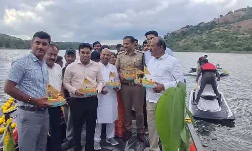 रंगारायराडोड्डी झील में जल क्रीड़ा महोत्सव: MLA द्वारा उद्घाटन