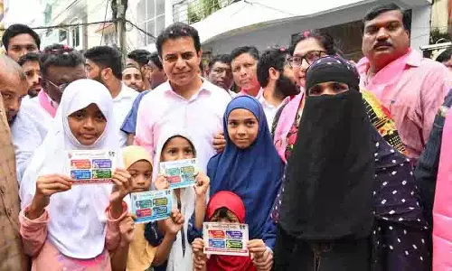KTR ने छह गारंटी आश्वासनों को पूरा करने में विफल रहने के लिए कांग्रेस सरकार की आलोचना की