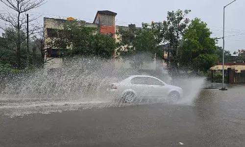 Belgaum : रात भर मूसलाधार बारिश