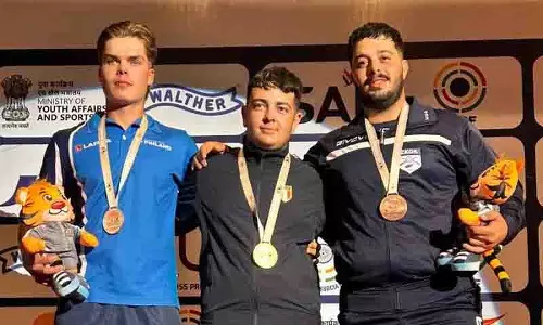 ISSF जूनियर विश्व कप में 10 मीटर एयर पिस्टल मिश्रित टीम स्पर्धा में भारत ने पहला-दूसरा स्थान हासिल किया