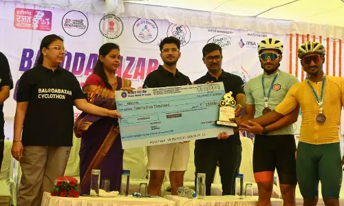 टूर दे बलौदाबाजार साइक्लोथॉन 2025, दिव्यांशु सिंह और टिकेश्वरी ने मारी बाजी