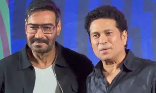 सचिन तेंदुलकर और अजय देवगन ने आईएसपीएल के तीसरे सीजन की घोषणा की सचिन तेंदुलकर और अजय देवगन ने आईएसपीएल के तीसरे सीजन की घोषणा की