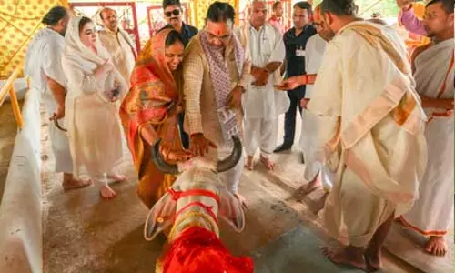 राजस्थान: मुख्यमंत्री भजनलाल शर्मा ने डीग के जरखोड गोधाम में की पूजा-अर्चना