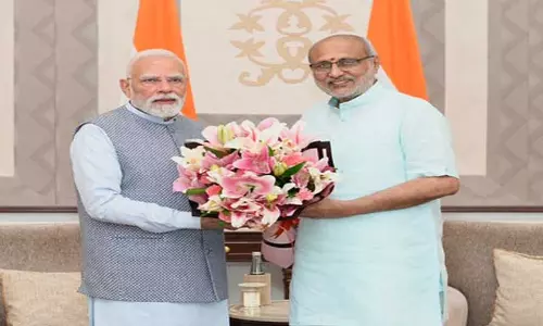 प्रधानमंत्री नरेंद्र मोदी ने उपराष्ट्रपति सीपी राधाकृष्णन से की मुलाकात
