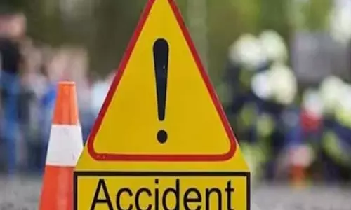 ब्रेक फेल होने के बाद ट्रक ने कई वाहनों में मारी टक्कर, कई लोग घायल