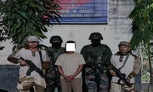 मणिपुर में 4 उग्रवादी गिरफ्तार, हथियार और गोला-बारूद बरामद