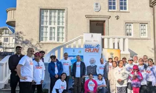 विकसित भारत रन में आइसलैंड में भारतीय प्रवासी हुए एकजुट