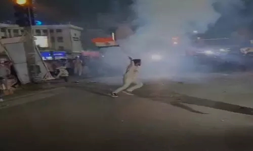 भारत की जीत पर जयस्तंभ में ख़ुशी का माहौल, देखें VIDEO...