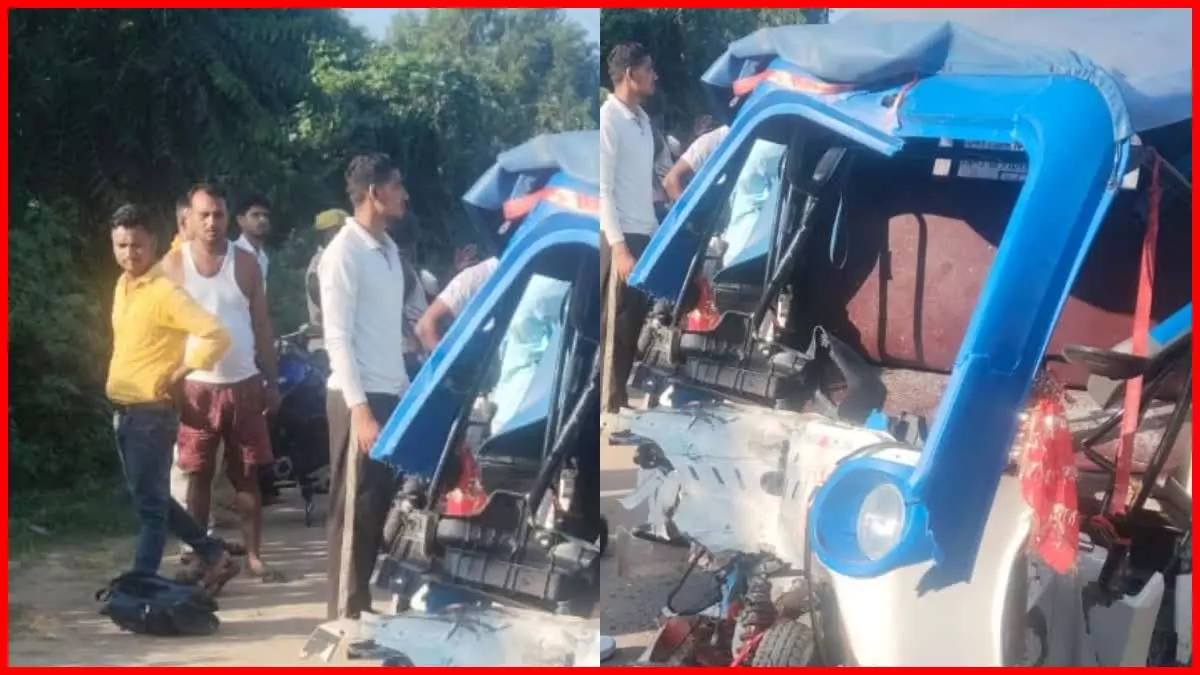 ट्रक और ऑटो की टक्कर में तीन की मौत, एक गंभीर रूप से घायल ट्रक और ऑटो की टक्कर में तीन की मौत, एक गंभीर रूप से घायल