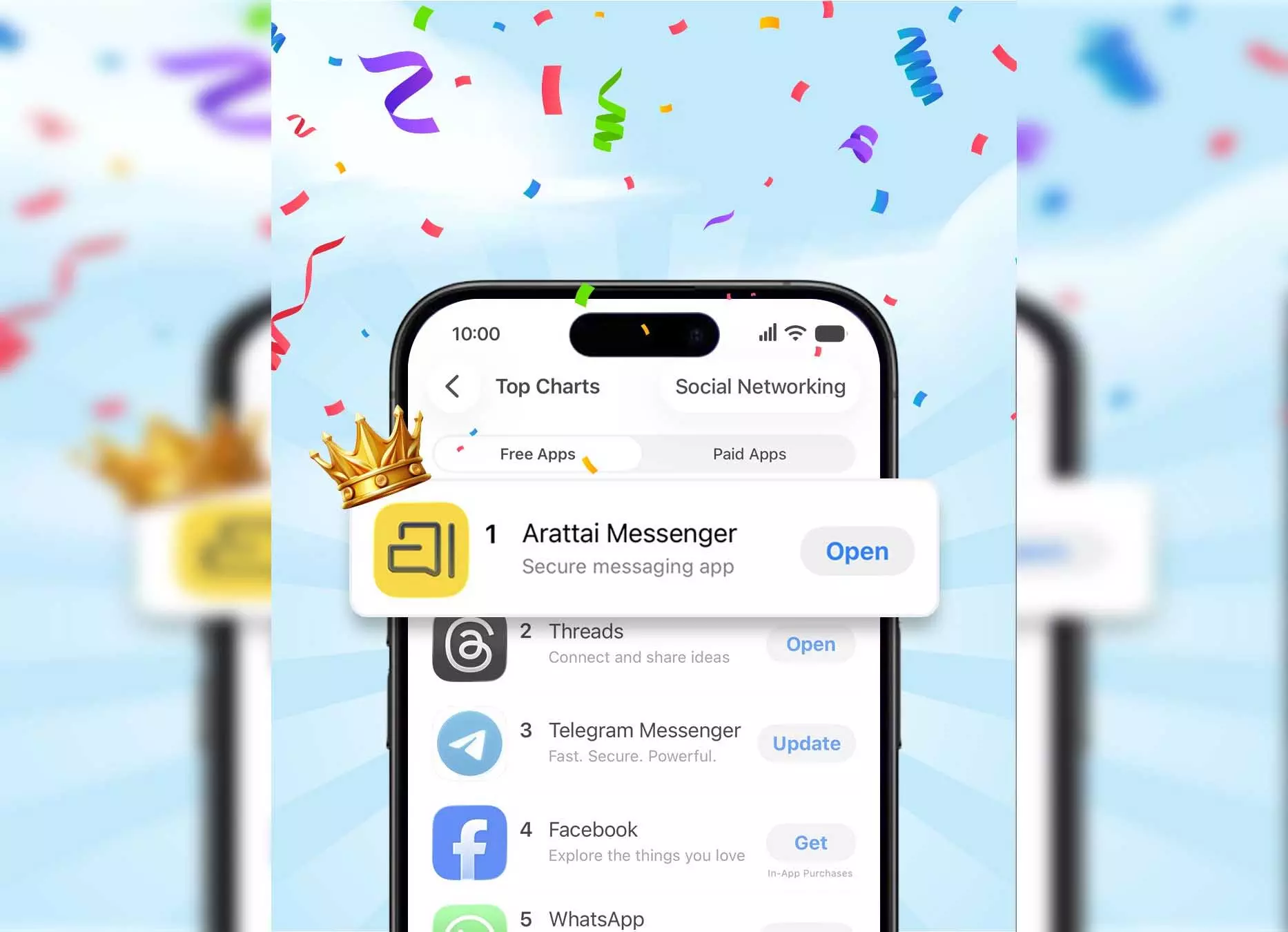 गजब! भारत का मैसेजिंग ऐप Arattai, App Store पर बना नंबर 1, WhatsApp की मुसीबत बढ़ेगी गजब! भारत का मैसेजिंग ऐप Arattai, App Store पर बना नंबर 1, WhatsApp की मुसीबत बढ़ेगी