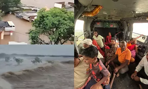 नासिक और मराठवाड़ा जिलों में बाढ़ से 24 घंटे में 10 मौतें, 11,000 से अधिक लोगों को बचाया गया नासिक और मराठवाड़ा जिलों में बाढ़ से 24 घंटे में 10 मौतें, 11,000 से अधिक लोगों को बचाया गया